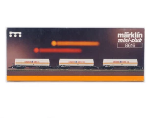 MARKLIN Z Gauge MINI-CLUB 8616 DB Tank Cars löwengas Car Set * - Picture 1 of 2