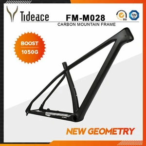 Tideace 29er XC Boost 12*148mm Disc Brake Carbon Mountain Bicycle Frame OEM BB92 - Picture 1 of 6