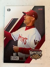 Matt Erickson 2018 Wisconsin Timber Rattlers Team Card