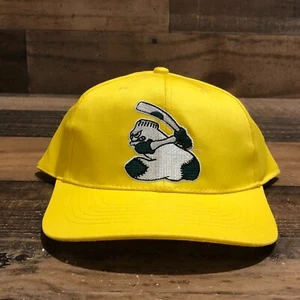 Vintage Colorado Springs Sky Sox Hat Snapback Cap Mens Yellow MiLB 90s - READ - Picture 1 of 12
