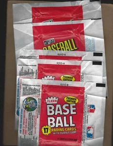 1981 DONRUSS & FLLER WAX WRAPPERS & 84 CARDS FROM THE PACKS - Picture 1 of 2