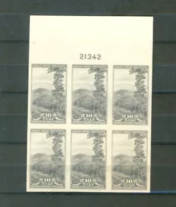 USA Scott 765 Farley 10c Parks plate number 21342 top ngai - Picture 1 of 1
