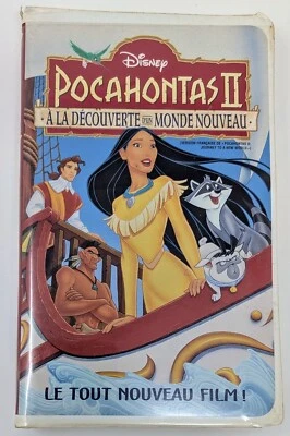 Pocahontas 2: A la decouverte du nouveau monde VHS (1998) - NTSC - French - G - Image 1 of 4