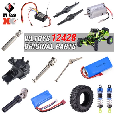 3800mAh LiPo Battery Receiver 540 Motor Drive Shaft for Wltoys 12428 1/12 RC Car - Photo 1/4