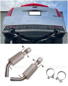 For 09-15 Gen.2 CTS-V Sedan | T304 Axle Back 4.5" High Flow Dual Tips Exhaust - Bild 1 von 12