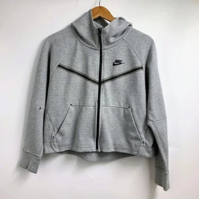 Nike Sportswear Women's Tech Fleece Windrunner CW4298-063 Zip Hoodie Size M - Image 1 of 4