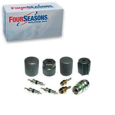 4 Seasons A/C System Valve Core and Cap Kit For 1994-1997 Chrysler LHS - Image 1 of 2