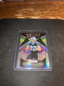 CHRISTIAN MCCAFFREY RUN CMC SF 49ERS PRIZM FOOTBALL INSTANT IMPACT RC NFL