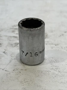 Thorsen USA 7/16" 12 Point 1/4” Drive Shallow Socket 14T - Bild 1 von 4