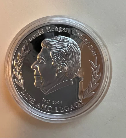 Life of Ronald Reagan Commemorative Proof Coin Cover