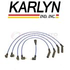 Karlyn Spark Plug Wire Set for 1991-1992 Hyundai Scoupe - Ignition Plugs bp