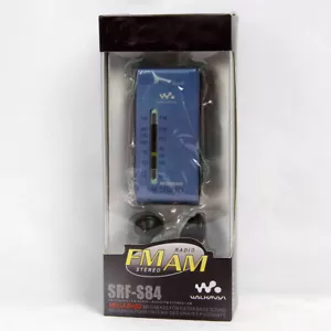 Portable Radio SRF-S84 FM/AM Super Compact Radio Walkman Analogue Tune +Earphone - Picture 1 of 2