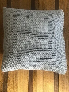 Adairs Home Republic Santona Cushion Sliver/Beige Size 45CM x 45CM - Picture 1 of 2
