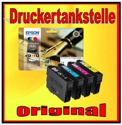 original Epson Multipack 16XL T1636 für Workforce WF-2010 WF-2510 WF-2520 NEU  - Bild 1 von 2