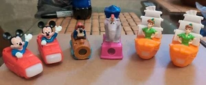 McDonald's 1995 Juguetes de comida Disneyland 40 aniversario visor buscadores conjunto de 6 raros - Imagen 1 de 4