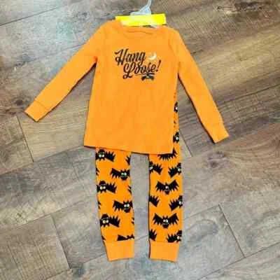 NWT Old Navy Boys Girls Halloween Pajamas Hang Loose bats   u pick size - Image 1 of 2