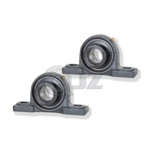 2x 40 mm Bloques de almohada Hierro Fundido HCP208 Rodamiento Montado HC208 + P208 Nuevo - Imagen 1 de 2