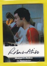 SPACE 1999 - AUTOGRAPH CARD RA2, ROBERT ATIKO -  UNSTOPPABLE CARDS 2016