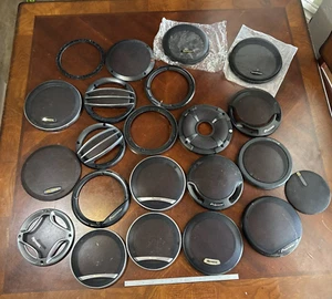 Lot Of Mostly  6 1/2"SPEAKER GRILLS COVERS Mostly Pioneer & Other Misc brands - Picture 1 of 19