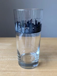 FISHS EDDY NEW YORK SKYLINE 15 Oz Glass Tumbler - EUC - 3 Available - Picture 1 of 5