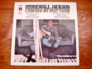 Stonewall Jackson ‎♫ I Pawned My Past Today ♫ Rare 1969 Harmony Records Vinyl LP - Picture 1 of 3