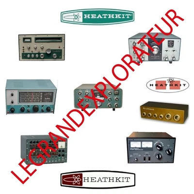 Ultimate Heathkit Assembly Manual de servicio de operación y esquemas 1300 en DVD Foto 1 de 4