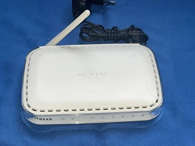 NETGEAR WGR614 54 Mbps 4-Port 100 Mbps Verkabelt Router (WGR614v6) - Bild 1 von 3