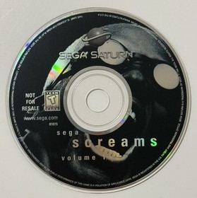 Sega Screams Vol. 1 - (Sega Saturn) *Disc Only*