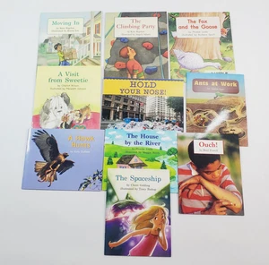 Lot of 10 Fountas & Pinnell LLI Green System Level K Leveled Readers Grade 1 - Imagen 1 de 7