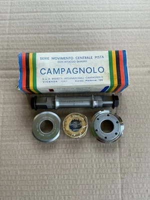 Campagnolo Vintage Record Pista Bottom Bracket BSC. 50’s—60’s  NOS - Image 1 of 4