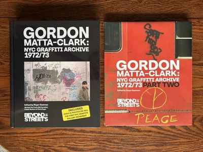 NYC Graffiti Archive 1972/73 Monograph by Gordon Matta-Clark Book Vol. 1+2 Foto 1 de 4