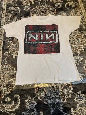 Vintage 90s NIN Parking Lot Boot T Shirt Large - Image 1 of 4