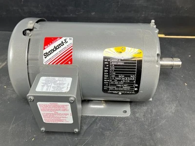 Baldor Reliance M3554T-5, 1.5 HP Motor, 575 Volts, 1.7 A, 1740 RPM, 3 Phase - Image 1 of 4