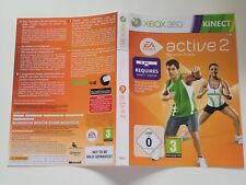 Xbox 360 Active 2 Personal Trainer inlay insert Artwork Cover ( ONLY )
