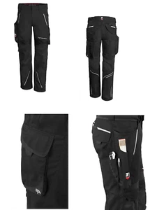 Arbeitshose Grizzlyskin schwarz Bundhose Montagehose Hose TOP Qualität 42-68 - Bild 1 von 4