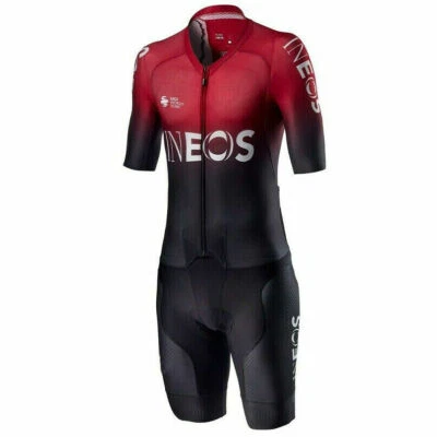Body de ciclismo para hombre manga corta mono de ciclismo jersey de ciclismo triatlón Foto 1 de 4