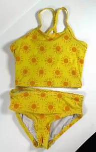 hanna Andersson Sun Yellow two piece bathing suit 110 US 5 - Picture 1 of 5