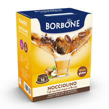 Caffè Borbone capsule compatibili A Modo Mio Solubili NOCCIOLINO 32 pezzi