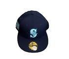 7 5/8 Hat Club Exclusive Ice Cold Fashion Seattle Mariners Crosscheck