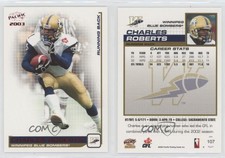 2003 Pacific CFL Red Charles Roberts #107