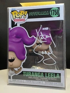 Turanga Leela Funko POP Animation #1758 autograph/sign by Katey Sagal - Picture 1 of 6