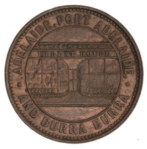 Crocker & Hamilton, Drapers Silk Mercers and Clothiers ½d Token Unc. Circa 1857. - Picture 1 of 2