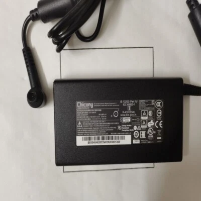 Chicony 19.5V 7.7A For MSI GL63 8RD-012 Laptop 7.4mm Pin 150W AC Adapter Genuine - Изображение 1 из 4