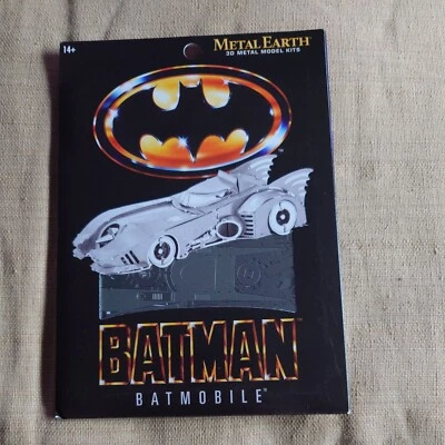 Fascinaciones Metal Tierra Batman 1989 Batimóvil 3D Metal Puzzle, 3D Metal Puzzle Foto 1 de 2
