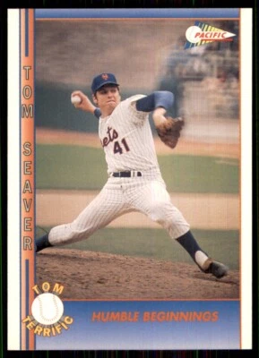 1991 Pacific Tom Terrific #9 Tom Seaver New York Mets - Image 1 of 2