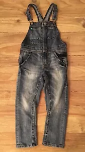 Mono H&M & Denim desgastado pantalones lavado medio niñas talla 3-4 años - Imagen 1 de 5