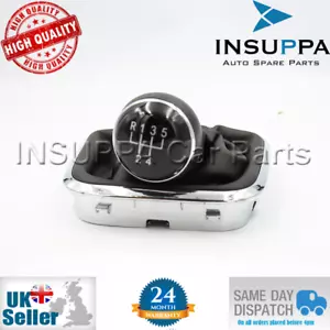 Pomello Cambio E Stivale 5 Velocità Per Volkswagen Polo 2002 In poi 6R0711113T - Foto 1 di 11