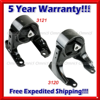 M578 For 2006-2010 Hummer H3 / H3T 3.5L 3.7L Front L & R Engine Motor Mount Set - Image 1 of 3