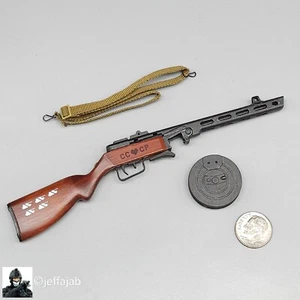 1:6 Flagset Female Red Alert Soviet Tank Lt Galina PPSh 41 Submachine Gun WWII - Picture 1 of 18