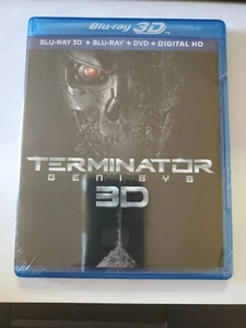 Terminator Genisys 3D (Blu-ray 3D + Blu-ray + DVD) New - Picture 1 of 2